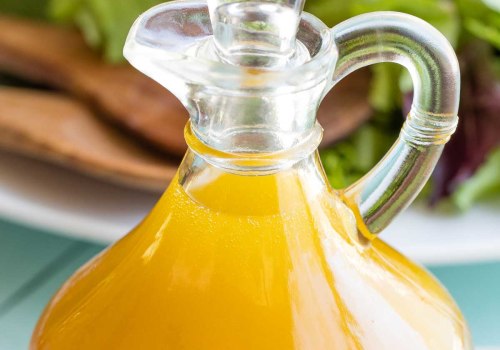 The Best Peach Balsamic Vinaigrette Salad Dressing With Farm Fresh Peaches