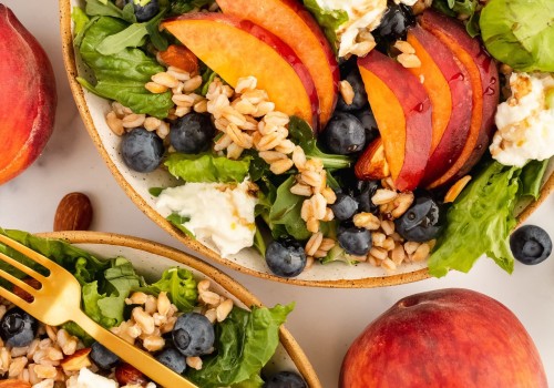 Peach Balsamic Vinaigrette Salad Dressing Using Organic Farm Produce